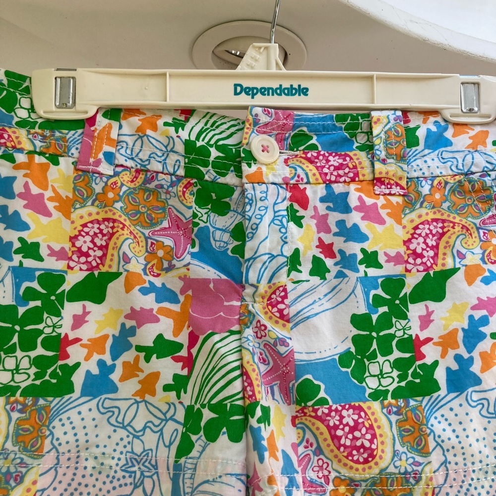 Lilly Pulitzer | Patchwork Pattern Shorts - image 3